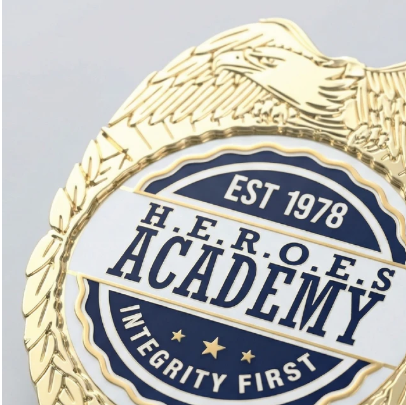 Law Enforcement Badge Lapel Pin