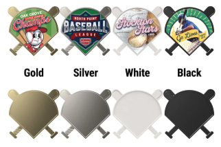 Baseball Field Trading Lapel Pin