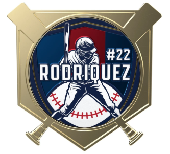 Baseball Home Plate Trading Lapel Pin